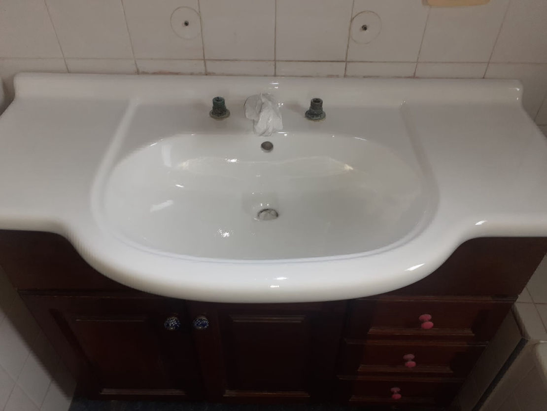 ENLOZADO DE BACHA DE BAÑO