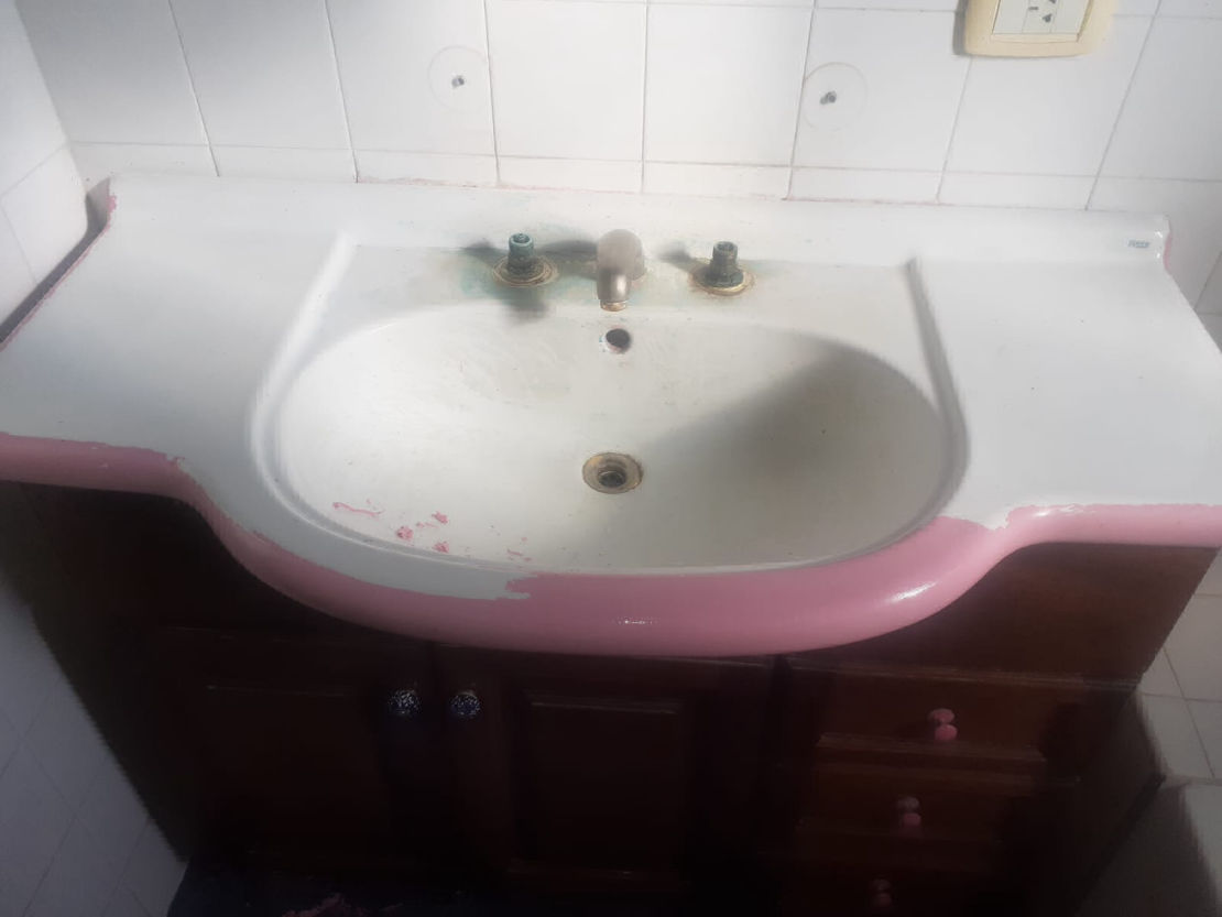 ENLOZADO DE BACHAS DE BAÑO